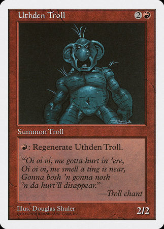 Uthden Troll [Anthologies] | Fandemonia Ltd