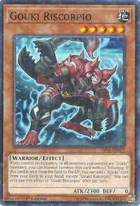 Gouki Riscorpio (Starfoil) [SP18-EN017] Starfoil Rare | Fandemonia Ltd