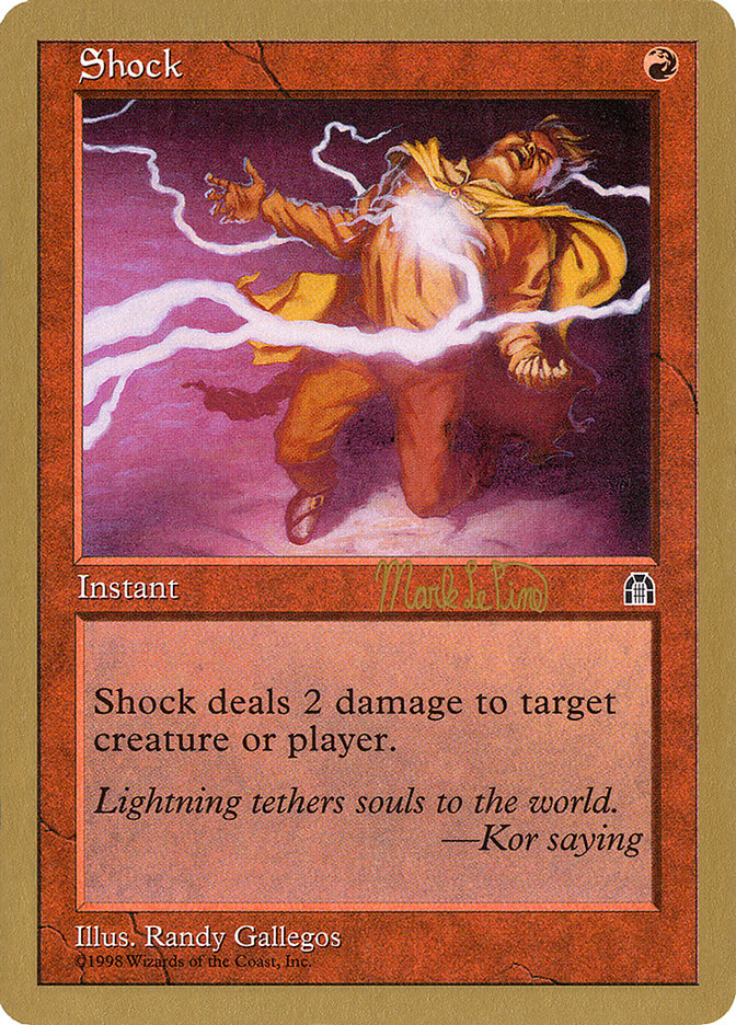 Shock (Mark Le Pine) [World Championship Decks 1999] | Fandemonia Ltd
