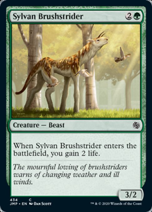 Sylvan Brushstrider [Jumpstart] | Fandemonia Ltd