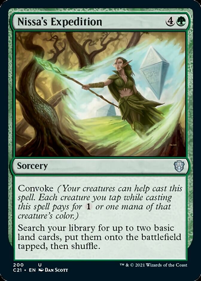 Nissa's Expedition [Commander 2021] | Fandemonia Ltd