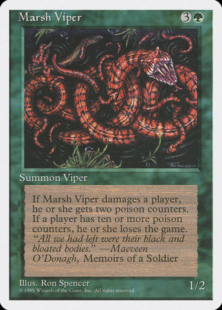 Marsh Viper [Fourth Edition] | Fandemonia Ltd