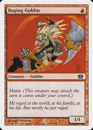 Raging Goblin [Eighth Edition] | Fandemonia Ltd