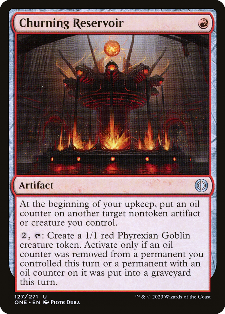Churning Reservoir [Phyrexia: All Will Be One] | Fandemonia Ltd