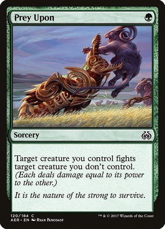 Prey Upon [Aether Revolt] | Fandemonia Ltd