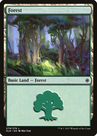 Forest (279) [Ixalan] | Fandemonia Ltd