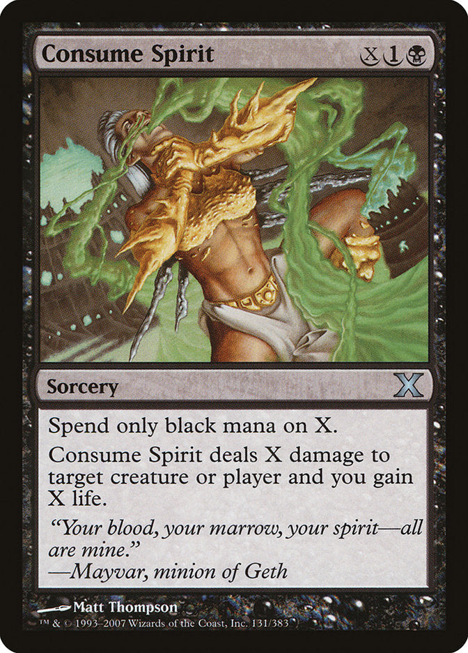 Consume Spirit [Tenth Edition] | Fandemonia Ltd