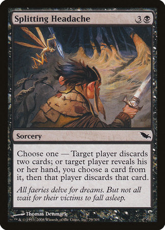 Splitting Headache [Shadowmoor] | Fandemonia Ltd