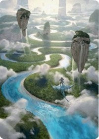 Clearwater Pathway Art Card [Zendikar Rising Art Series] | Fandemonia Ltd