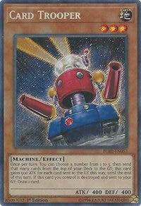 Card Trooper [BLRR-EN053] Secret Rare | Fandemonia Ltd