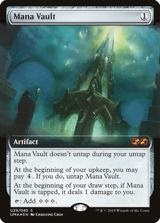 Mana Vault [Ultimate Box Topper] | Fandemonia Ltd
