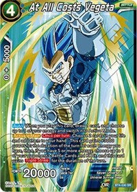 At All Costs Vegeta [BT4-030] | Fandemonia Ltd