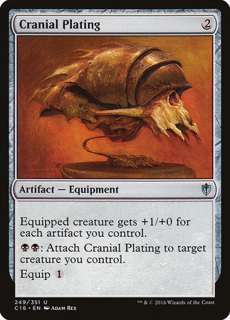 Cranial Plating [Commander 2016] | Fandemonia Ltd