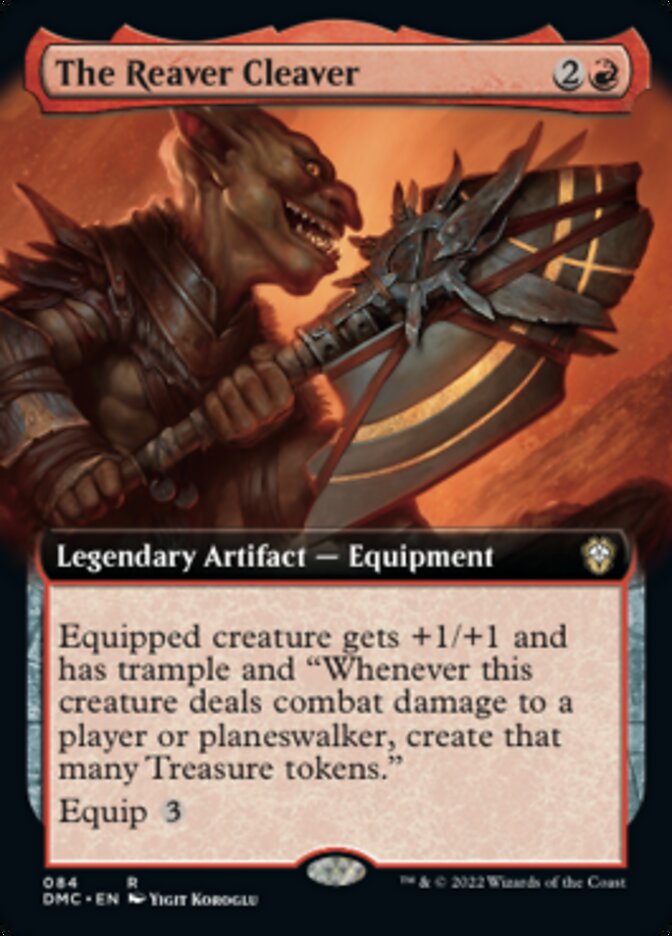 The Reaver Cleaver (Extended Art) [Dominaria United Commander] | Fandemonia Ltd