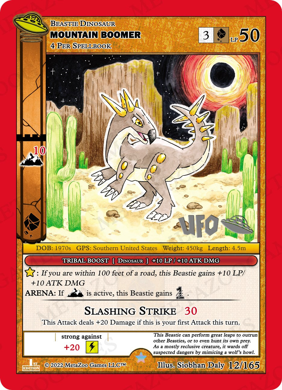 Mountain Boomer [Cryptid Nation: UFO First Edition Spoiler Pack] | Fandemonia Ltd