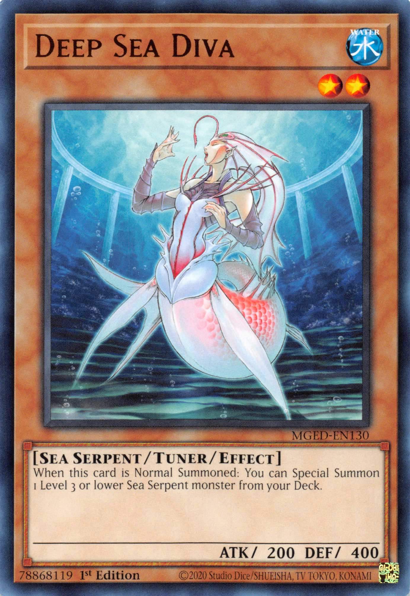 Deep Sea Diva [MGED-EN130] Rare | Fandemonia Ltd