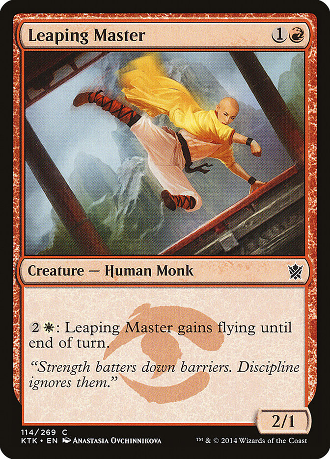 Leaping Master [Khans of Tarkir] | Fandemonia Ltd