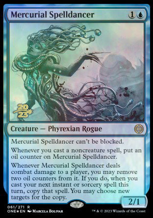 Mercurial Spelldancer [Phyrexia: All Will Be One Prerelease Promos] | Fandemonia Ltd