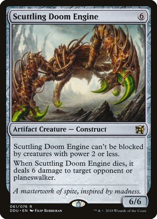 Scuttling Doom Engine [Duel Decks: Elves vs. Inventors] | Fandemonia Ltd