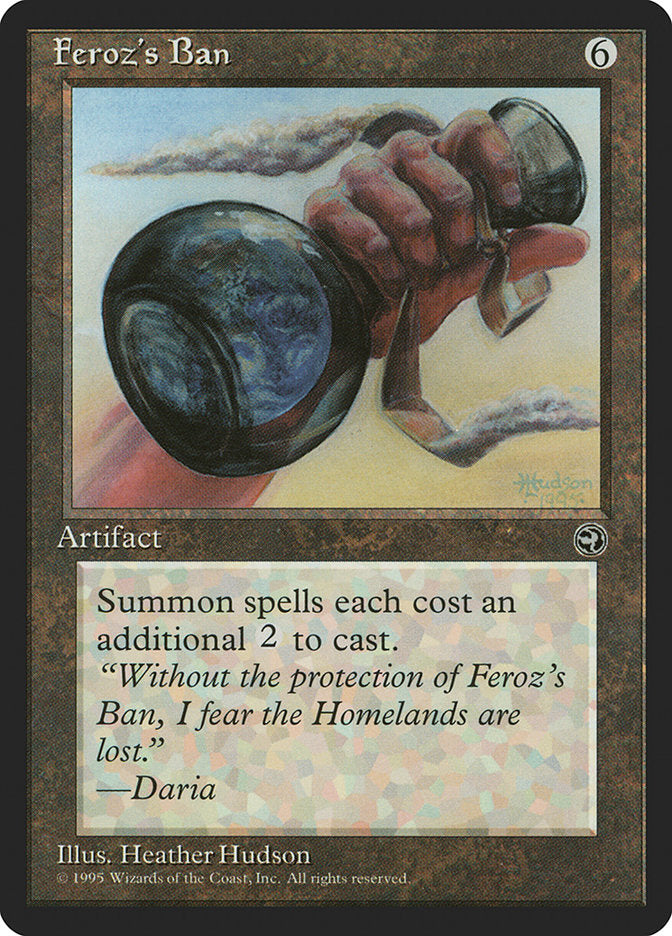 Feroz's Ban [Homelands] | Fandemonia Ltd