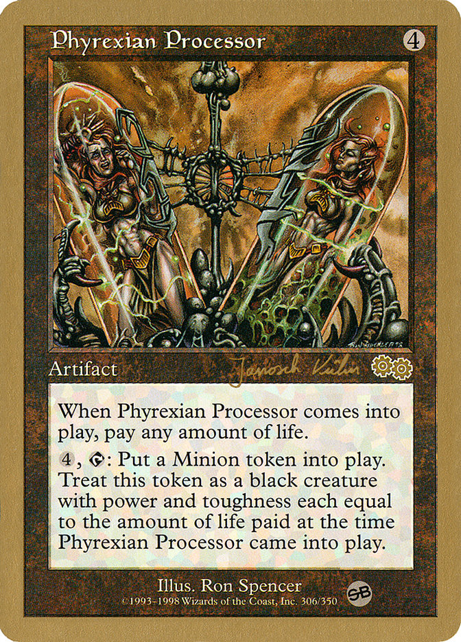 Phyrexian Processor (Janosch Kuhn) (SB) [World Championship Decks 2000] | Fandemonia Ltd