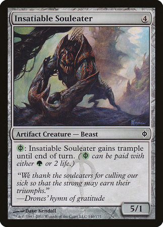 Insatiable Souleater [New Phyrexia] | Fandemonia Ltd