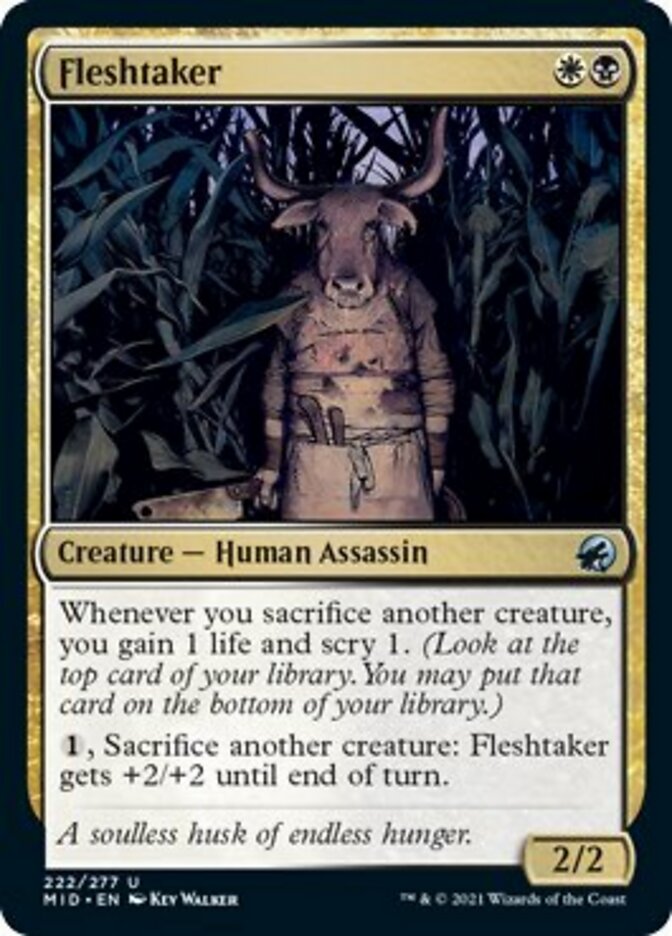 Fleshtaker [Innistrad: Midnight Hunt] | Fandemonia Ltd