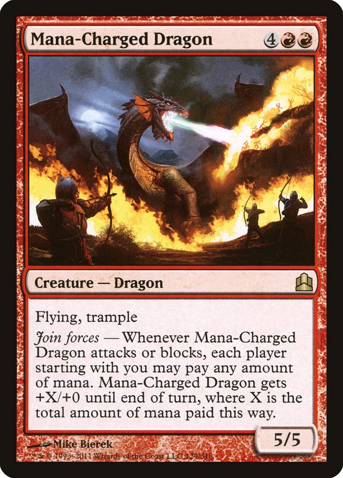 Mana-Charged Dragon [Commander 2011] | Fandemonia Ltd