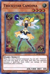 Trickstar Candina [MP18-EN037] Ultra Rare | Fandemonia Ltd