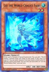 Lee the World Chalice Fairy [MP18-EN048] Ultra Rare | Fandemonia Ltd