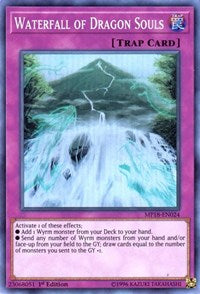 Waterfall of Dragon Souls [MP18-EN024] Super Rare | Fandemonia Ltd