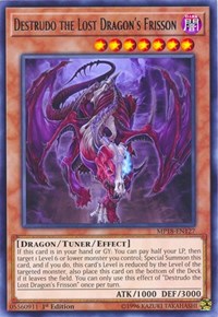 Destrudo the Lost Dragon's Frisson [MP18-EN127] Rare | Fandemonia Ltd
