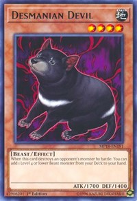 Desmanian Devil [MP18-EN191] Rare | Fandemonia Ltd