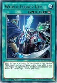 World Legacy Key [MP18-EN206] Rare | Fandemonia Ltd