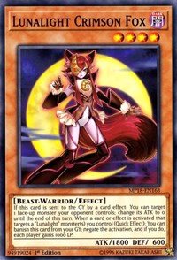 Lunalight Crimson Fox [MP18-EN163] Common | Fandemonia Ltd