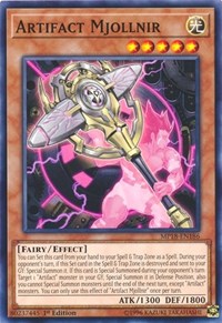 Artifact Mjollnir [MP18-EN186] Common | Fandemonia Ltd