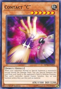 Contact "C" [MP18-EN195] Common | Fandemonia Ltd