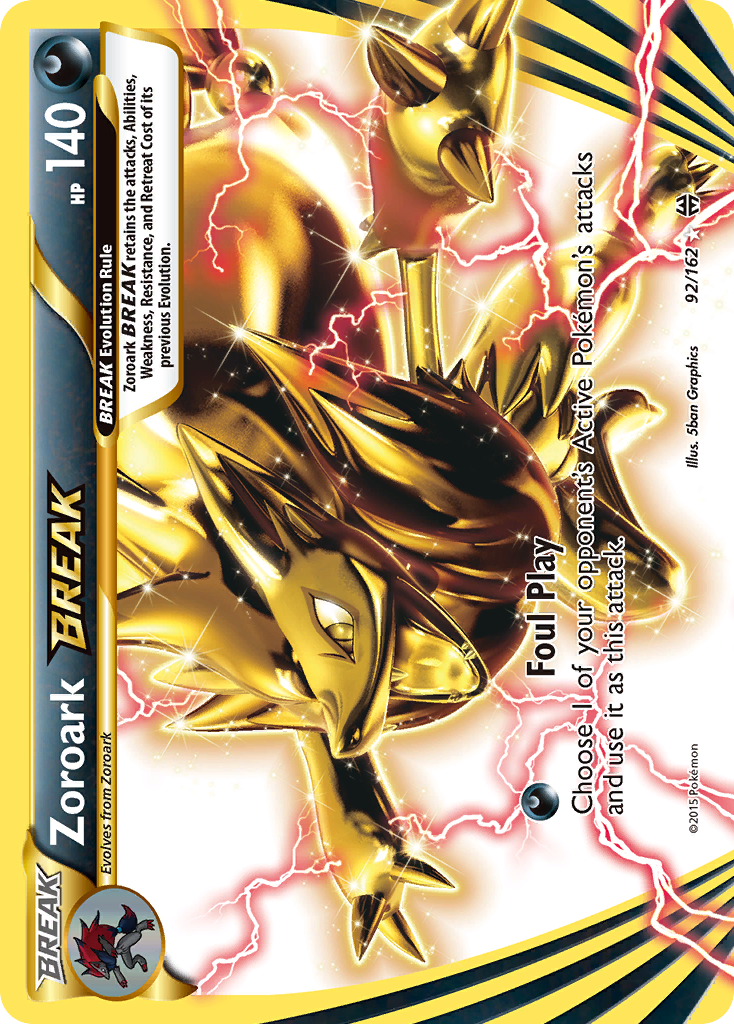 Zoroark BREAK (92/162) [XY: BREAKthrough] | Fandemonia Ltd