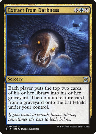 Extract from Darkness [Eternal Masters] | Fandemonia Ltd