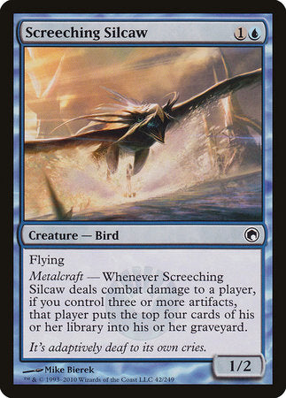 Screeching Silcaw [Scars of Mirrodin] | Fandemonia Ltd