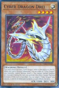 Cyber Dragon Drei [LED3-EN020] Common | Fandemonia Ltd