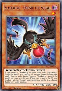Blackwing - Oroshi the Squall [LED3-EN030] Common | Fandemonia Ltd