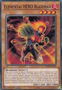 Elemental HERO Blazeman [LEHD-ENA16] Common | Fandemonia Ltd