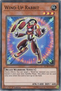 Wind-Up Rabbit [AC18-EN009] Super Rare | Fandemonia Ltd