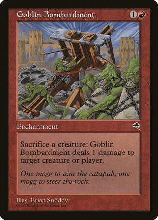 Goblin Bombardment [Tempest] | Fandemonia Ltd