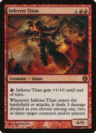 Inferno Titan [Duels of the Planeswalkers Promos 2011] | Fandemonia Ltd