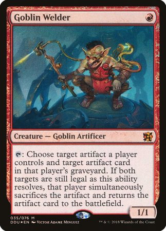 Goblin Welder [Duel Decks: Elves vs. Inventors] | Fandemonia Ltd