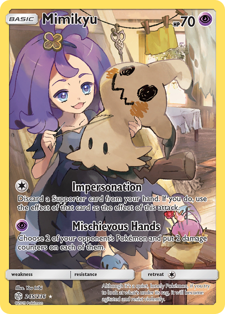 Mimikyu (245/236) [Sun & Moon: Cosmic Eclipse] | Fandemonia Ltd