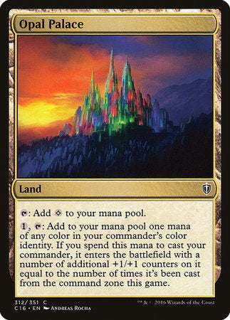 Opal Palace [Commander 2016] | Fandemonia Ltd