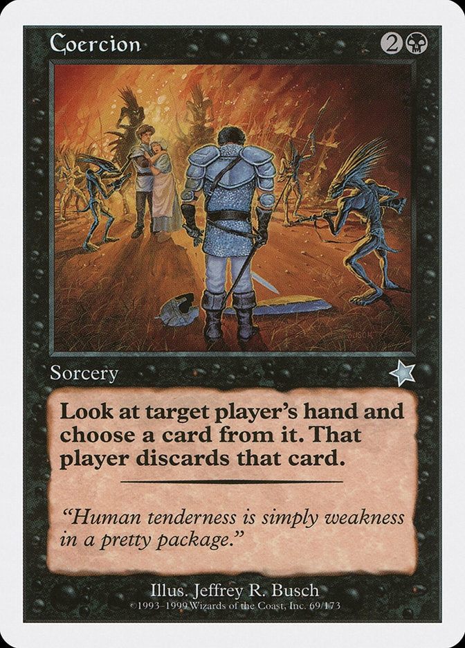 Coercion [Starter 1999] | Fandemonia Ltd